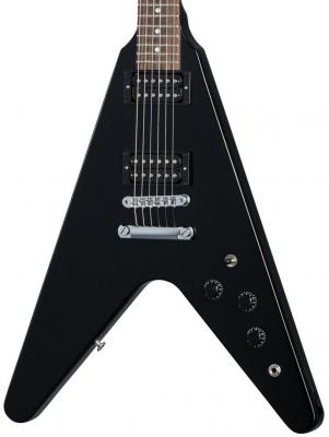 Guitarra eléctrica de cuerpo sólido Gibson 80s Flying V - Ebony