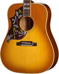 Guitarra folk para zurdos Gibson Hummingbird Original LH (Baggs HiFi DNA Preamp) - Heritage Cherry Sunburst