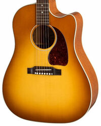 Guitarra folk Gibson J-45 Cutaway - Heritage cherry sunburst