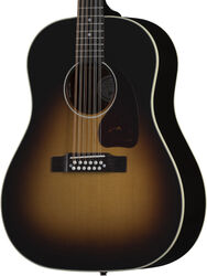 Guitarra electro acustica Gibson J-45 Standard 12-String - Vintage sunburst