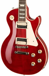 Guitarra eléctrica de corte único. Gibson Les Paul Classic - Trans cherry