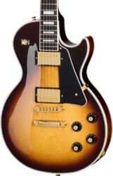 Guitarra eléctrica de corte único. Gibson Les Paul Custom 70s - Tobacco burst