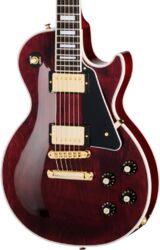 Guitarra eléctrica de corte único. Gibson Les Paul Custom 70s - Wine red