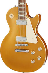 Guitarra eléctrica de corte único. Gibson Les Paul 70s Deluxe - Gold top