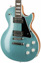Guitarra eléctrica de corte único. Gibson Les Paul Modern - Faded pelham blue top