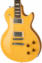 Guitarra eléctrica de corte único. Gibson Les Paul Standard - Trans amber