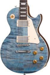 Guitarra eléctrica de corte único. Gibson Original Les Paul Standard 50s Custom Color - ocean blue
