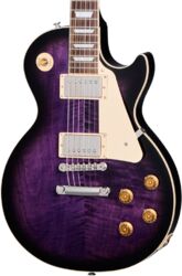 Guitarra eléctrica de corte único. Gibson Original Les Paul Standard 50s Figured Top - Dark Purple Burst
