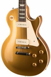 Guitarra eléctrica de corte único. Gibson Les Paul Standard '50s P90 - Gold top