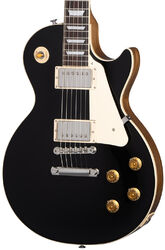 Guitarra eléctrica de corte único. Gibson Les Paul Standard 50s Plain Top Custom Color - Ebony