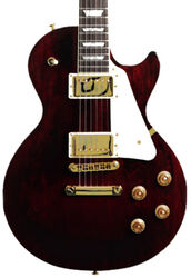 Guitarra eléctrica de corte único. Gibson Modern Les Paul Studio Gold Hardware - wine red