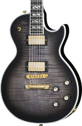 Guitarra eléctrica de corte único. Gibson Les Paul Supreme - Transparent ebony burst