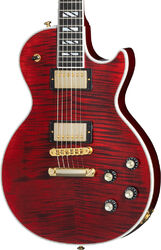 Guitarra eléctrica de corte único. Gibson Les Paul Supreme - Wine red
