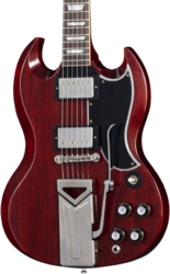 Guitarra eléctrica de doble corte Gibson 60th Anniversary 1961 SG Les Paul Standard VOS - Vos cherry red