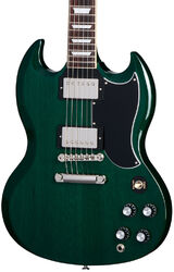 Guitarra eléctrica de doble corte Gibson SG Standard '61 Custom Color - Translucent teal