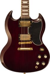 Guitarra eléctrica de doble corte Gibson SG Standard 1961 w. Gold Hardware - aged cherry