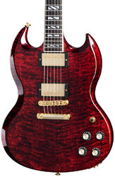 Guitarra eléctrica de doble corte Gibson SG Supreme - Wine red