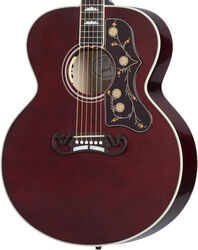 Guitarra folk Gibson SJ-200 Standard - Wine red