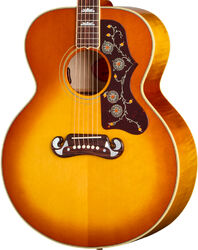Guitarra folk Gibson SJ-200 60s Original (Baggs HiFi DNA Preamp) - Heritage cherry sunburst