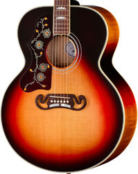 Guitarra folk Gibson SJ-200 Standard Maple LH (Baggs HiFi DNA Preamp) - tri burst