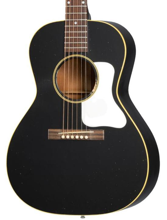 Guitarra acústica & electro Gibson Custom Shop Murphy Lab Acoustic 1933 L-00 - Ebony light aged