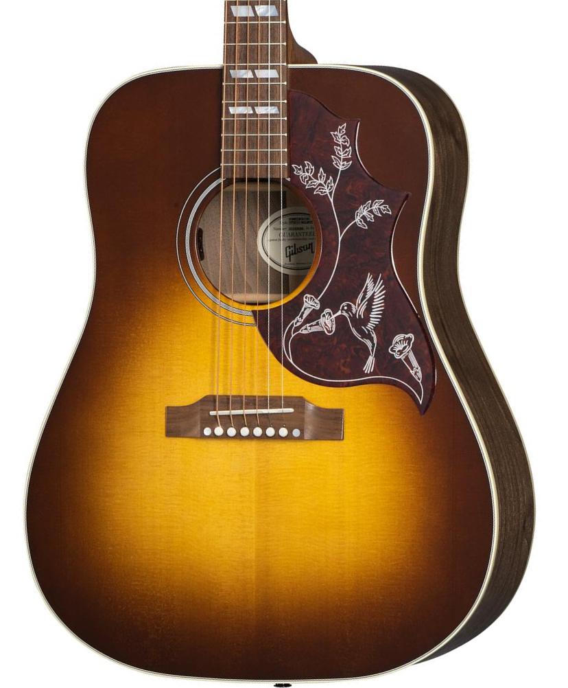 Guitarra folk Gibson Hummingbird Studio Walnut - Satin vintage sunburst