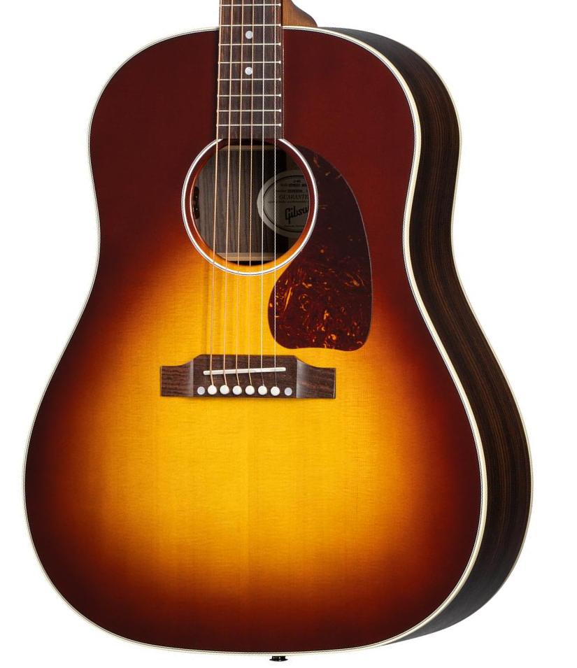 Guitarra folk Gibson J-45 Studio Rosewood 2024 - Rosewood burst