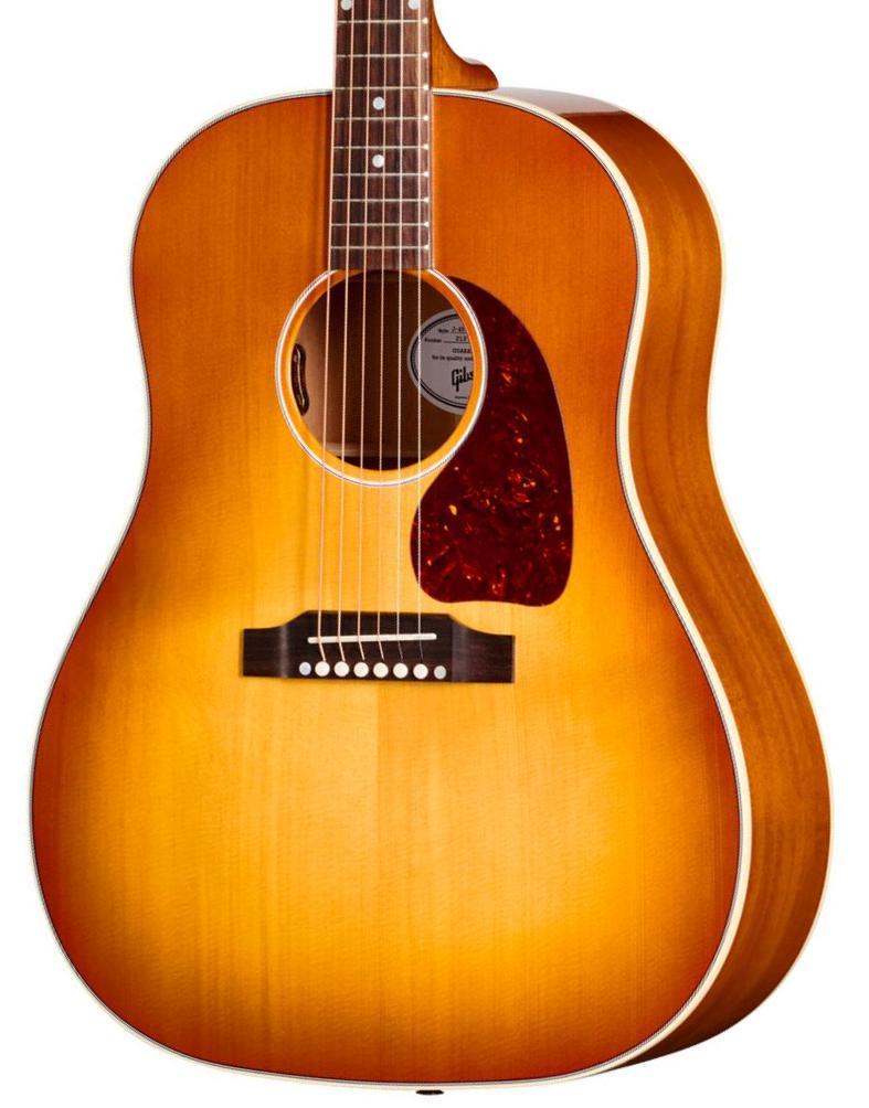 Guitarra folk Gibson J-45 Standard (Baggs HiFi DNA Preamp) - Heritage Cherry Sunburst