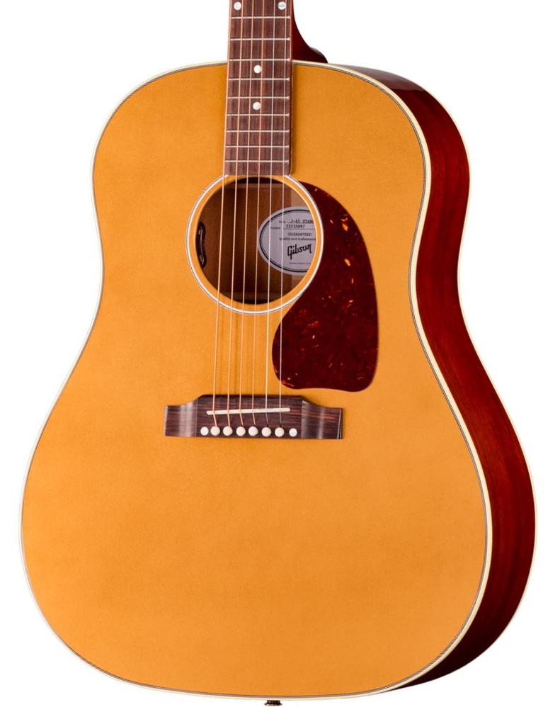Guitarra folk Gibson J-45 Standard (Baggs HiFi DNA Preamp) - Goldtop
