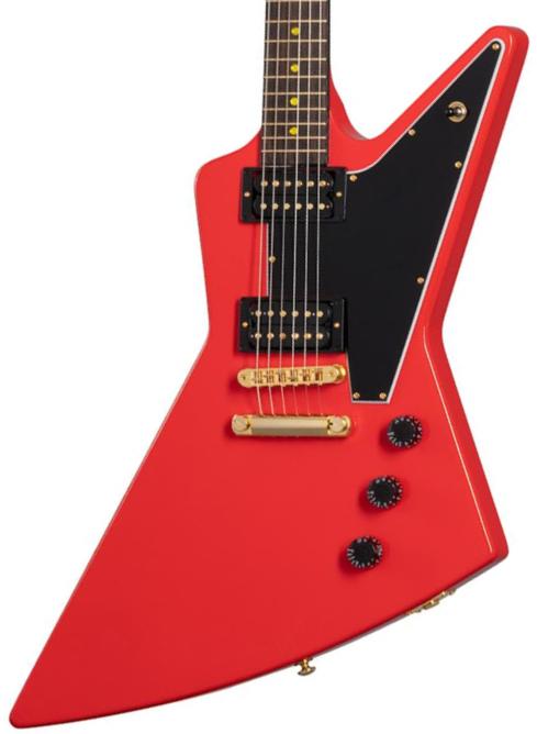Guitarra eléctrica de cuerpo sólido Gibson Lzzy Hale Explorerbird - Cardinal red