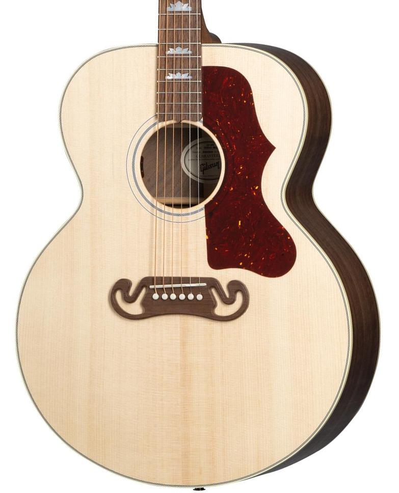 Guitarra folk Gibson SJ-200 Studio Walnut (LR Baggs Element) - Satin natural