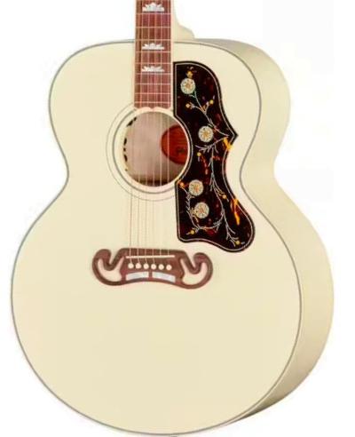 Guitarra folk Gibson Modern SJ-200 Standard - Classic White