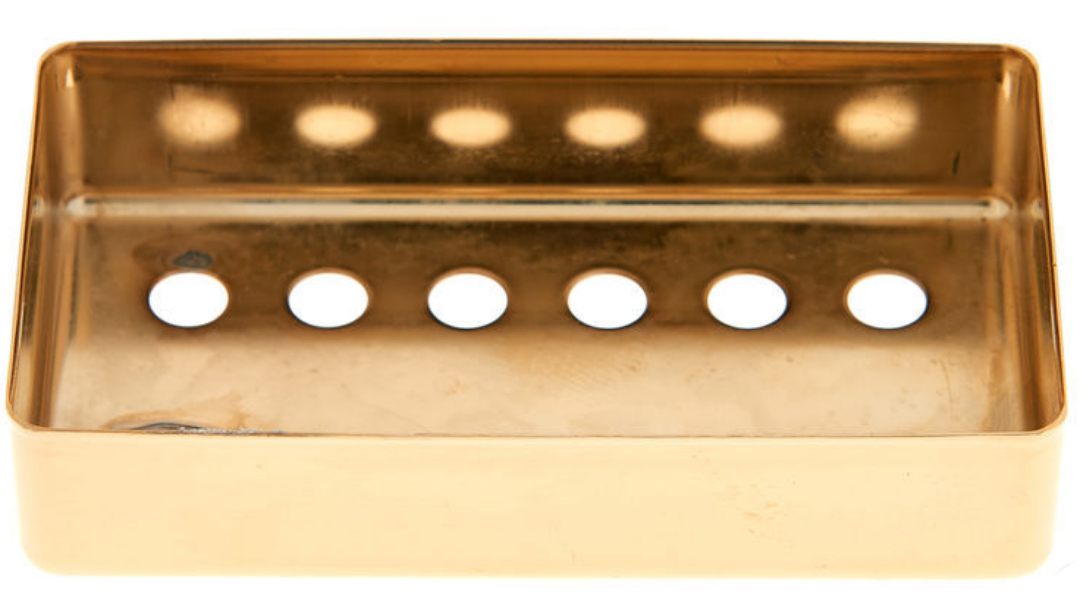Gibson Humbucker Cover Bridge Chevalet Gold - Cubierta de pastilla - Variation 1