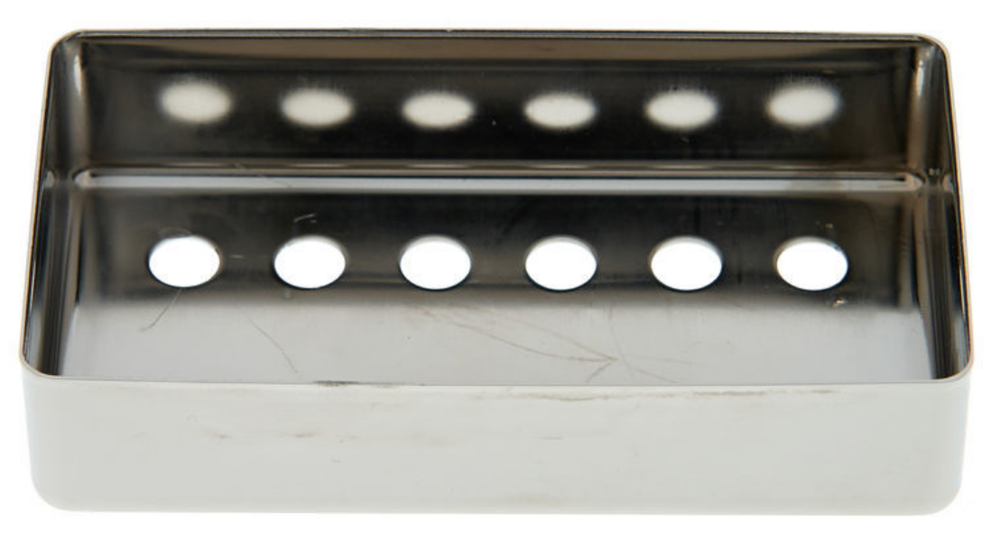 Gibson Humbucker Cover Neck Manche Chrome - Cubierta de pastilla - Variation 1