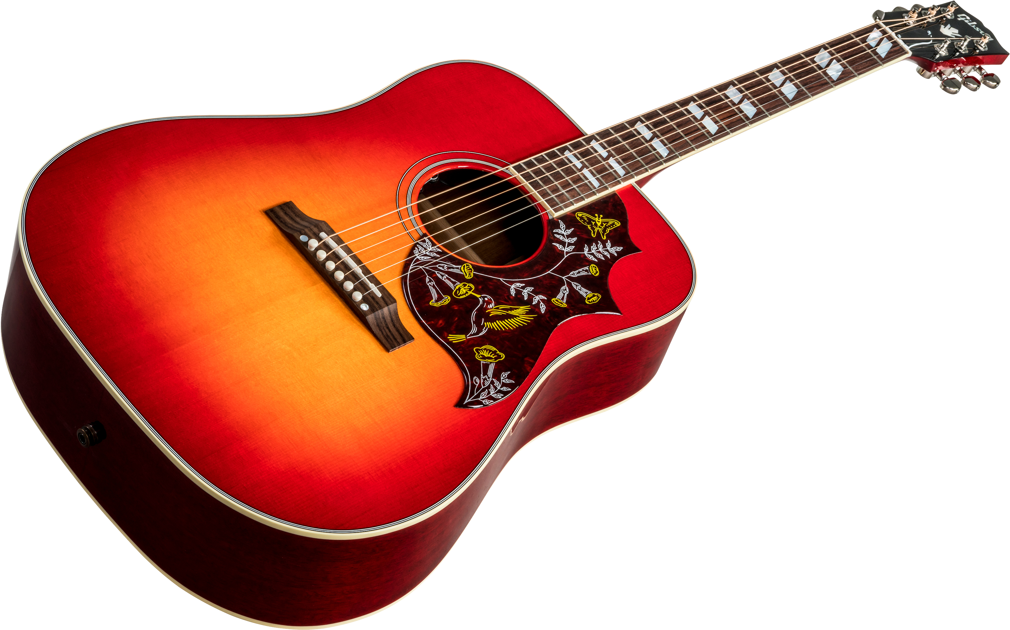 Gibson Hummingbird 2019 Dreadnought Epicea Acajou Rw - Vintage Cherry Sunburst - Guitarra acústica & electro - Variation 4