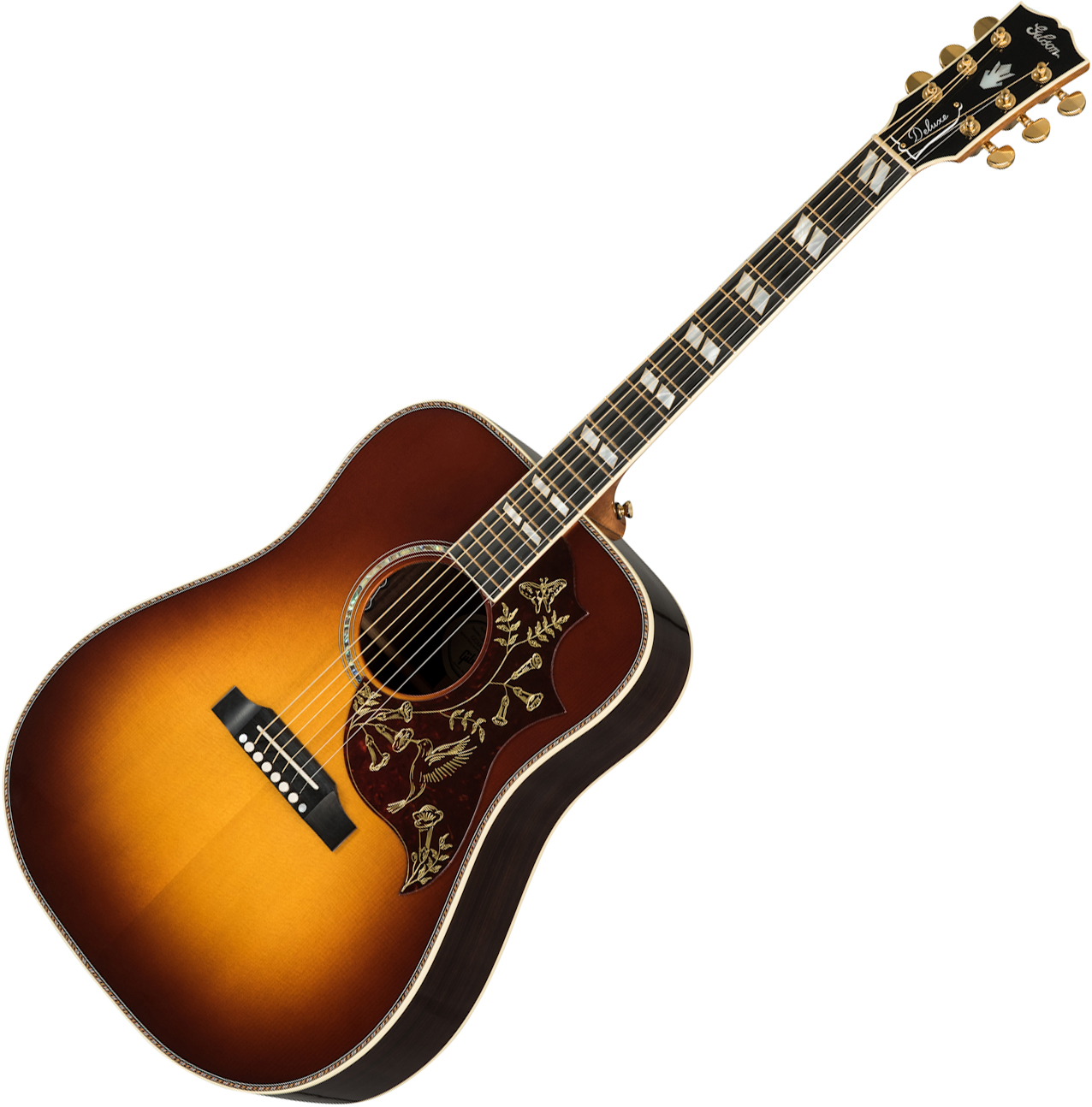 Guitarra acústica & electro Gibson Hummingbird Deluxe rosewood burst