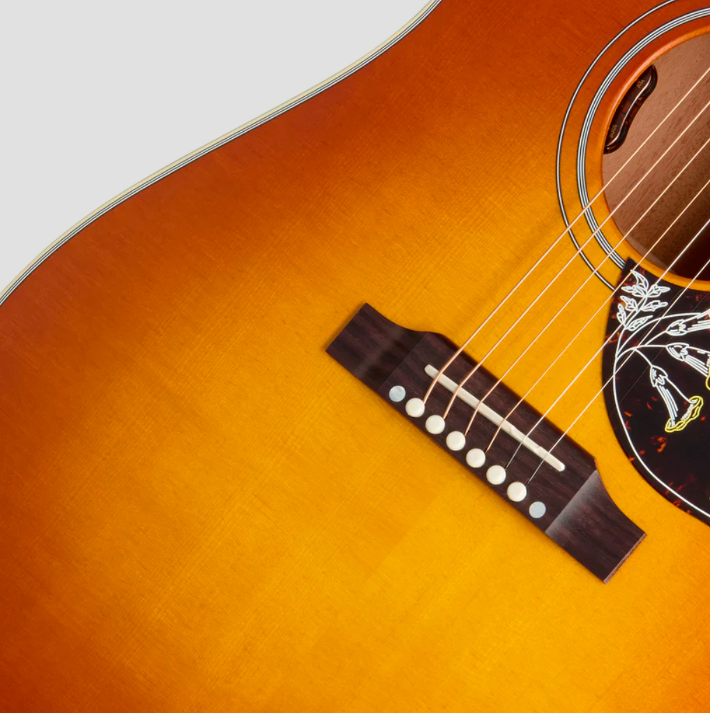 Gibson Hummingbird Faded Modern Dreadnought Epicea Acajou Rw - Heritage Cherry Sunburst - Guitarra folk - Variation 3