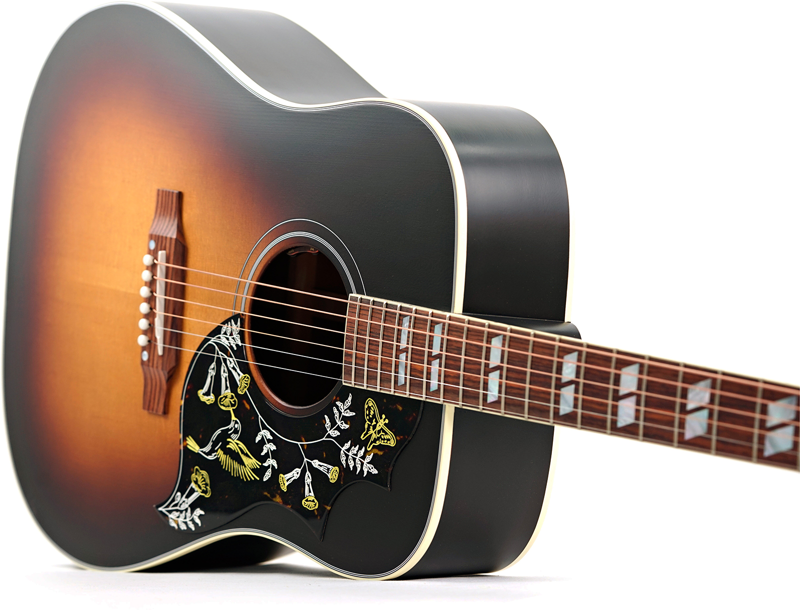 Gibson Hummingbird Faded Modern Dreadnought Epicea Acajou Rw - Vintage Sunburst - Guitarra folk - Variation 3