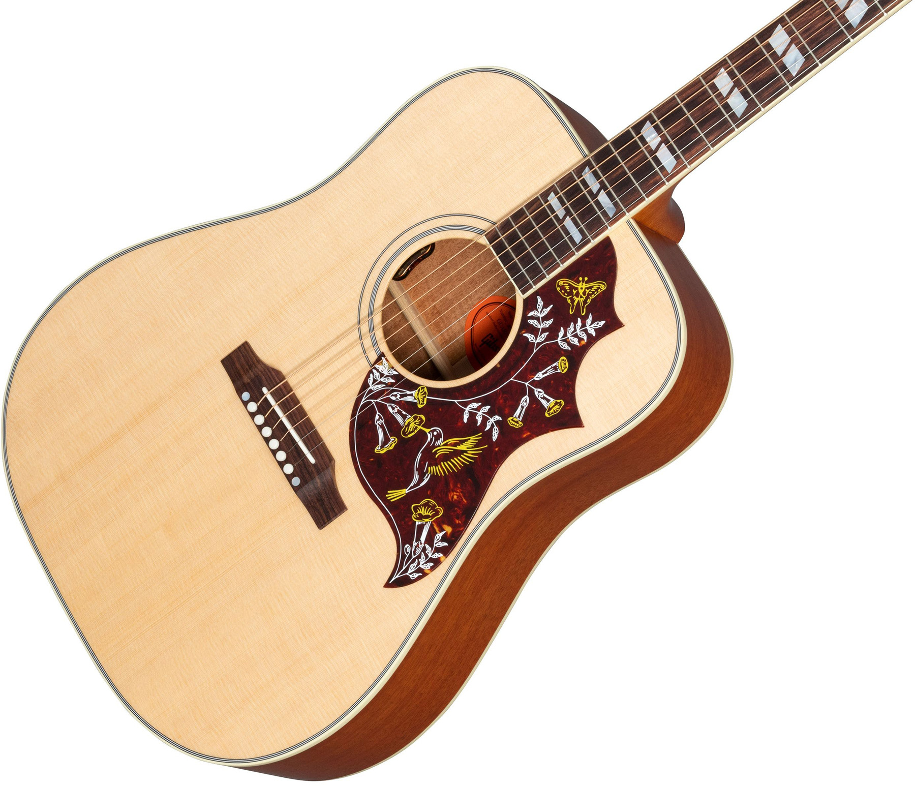 Gibson Hummingbird Faded Original Dreadnought Epicea Acajou Rw - Antique Natural - Guitarra acústica & electro - Variation 3