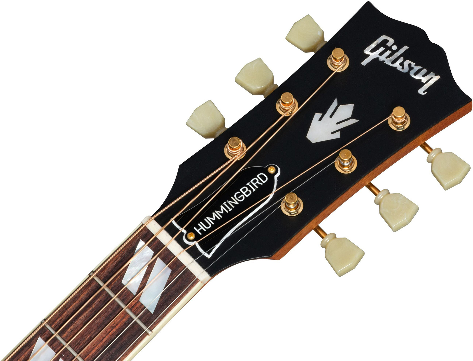 Gibson Hummingbird Faded Original Dreadnought Epicea Acajou Rw - Antique Natural - Guitarra acústica & electro - Variation 4