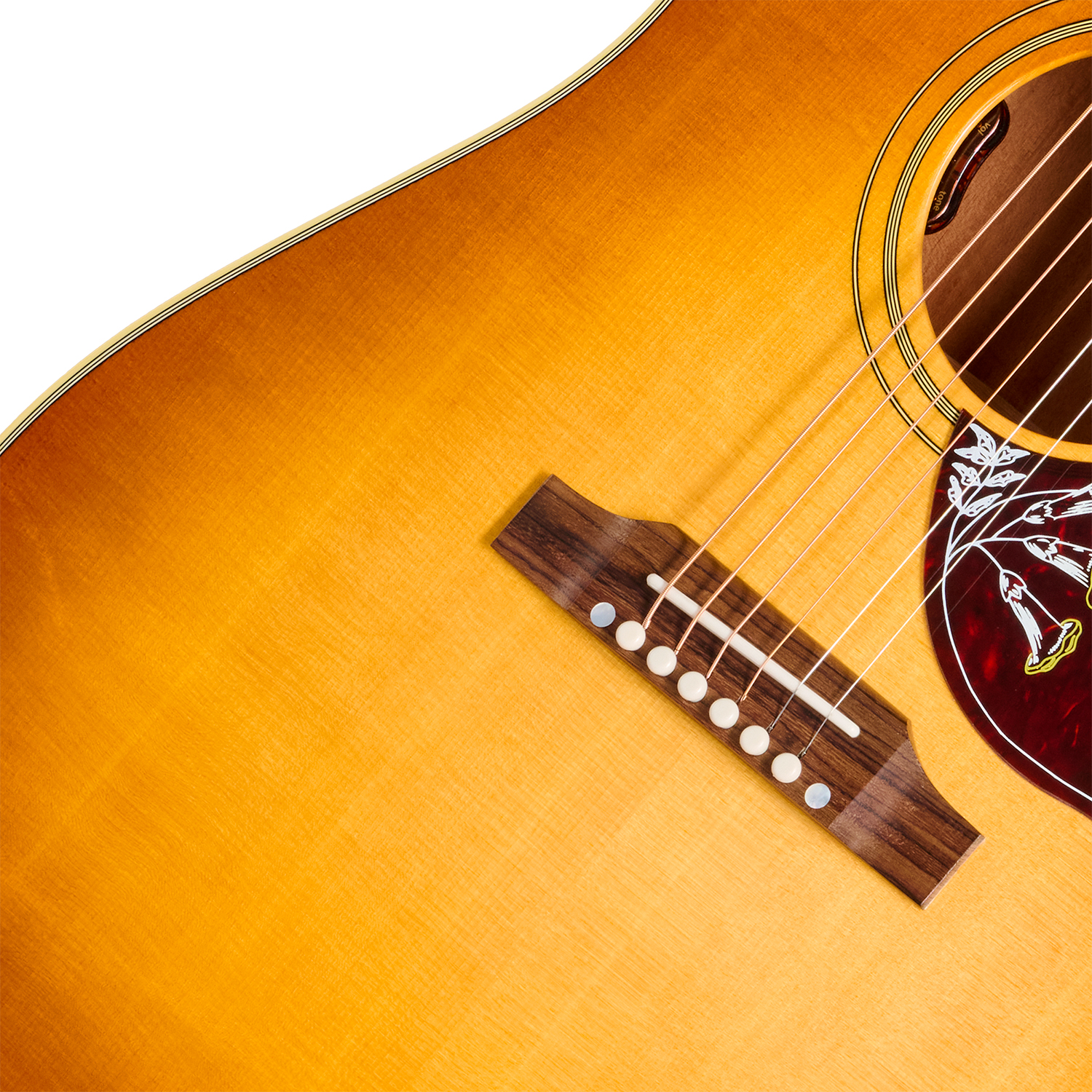 Gibson Hummingbird Original (baggs Hifi Dna) Dreadnought Epicea Acajou Rw - Heritage Cherry Sunburst - Guitarra folk - Variation 3