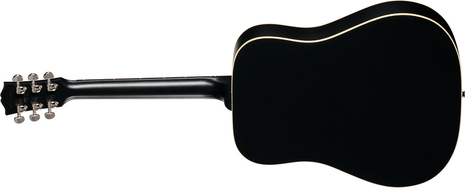 Gibson Hummingbird Special Modern Dreadnought Cbd Epicea Acajou Rw - Satin Ebony - Guitarra folk - Variation 1
