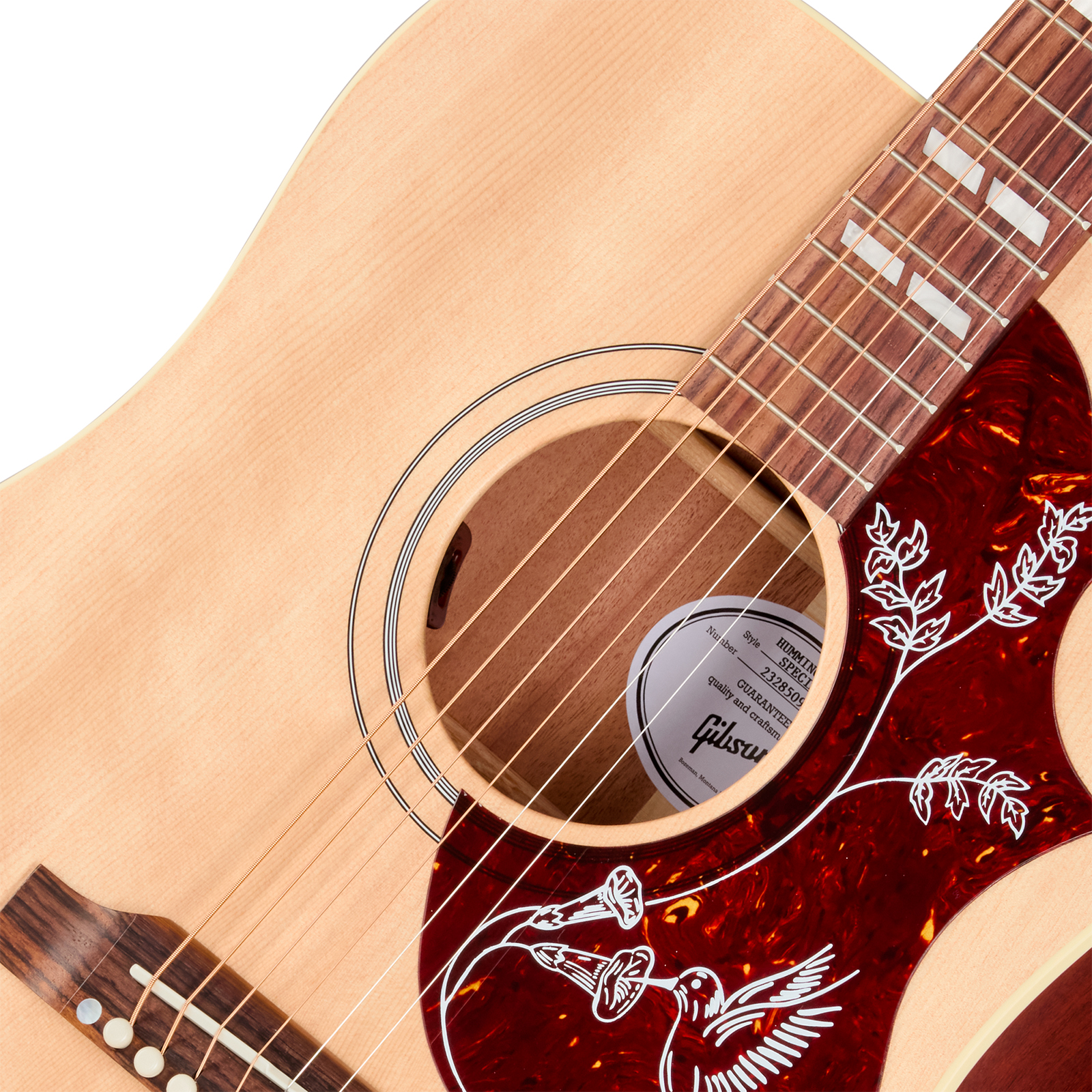 Gibson Hummingbird Special Modern Dreadnought Cbd Epicea Acajou Rw - Satin Natural - Guitarra folk - Variation 3