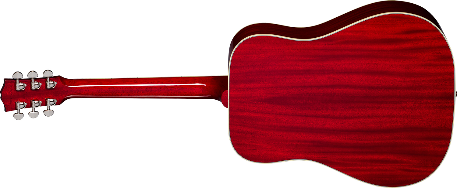 Gibson Hummingbird Standard (baggs Hifi Dna) Dreadnought Epicea Acajou Rw - Vintage Cherry Sunburst - Guitarra folk - Variation 1