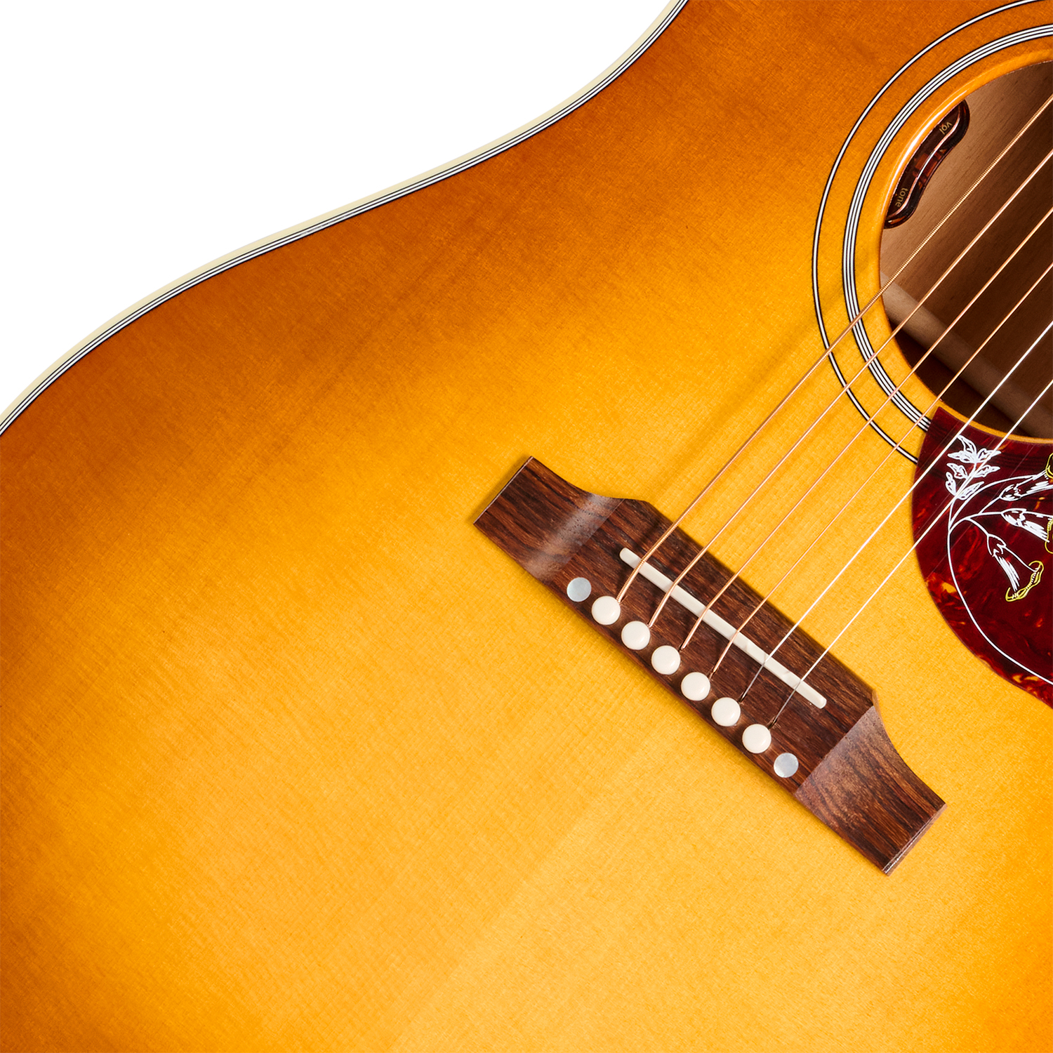 Gibson Hummingbird Standard Ec (baggs Hifi Dna) Dreadnought Cw Epicea Acajou Rw - Heritage Cherry Sunburst - Guitarra folk - Variation 3