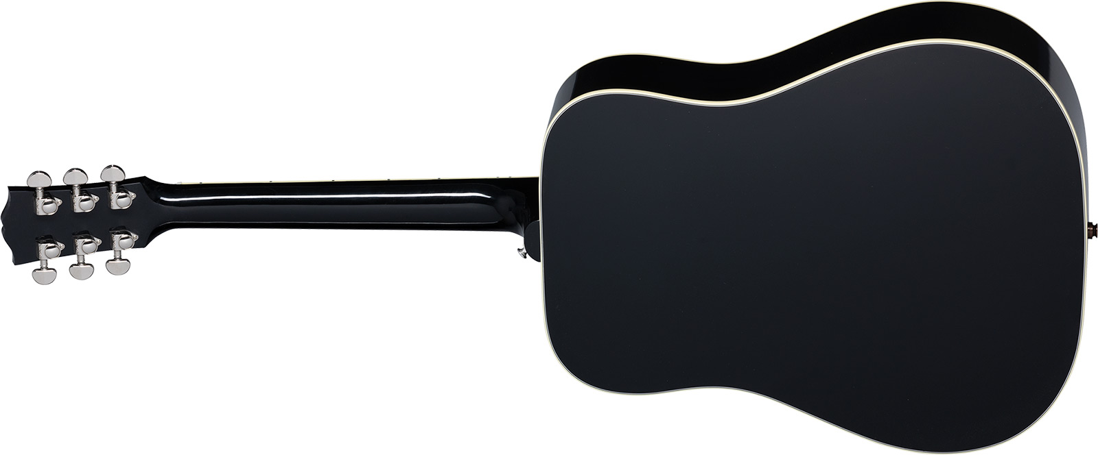 Gibson Hummingbird Standard Modern Dreadnought Epicea Acajou Rw - Ebony - Guitarra folk - Variation 1