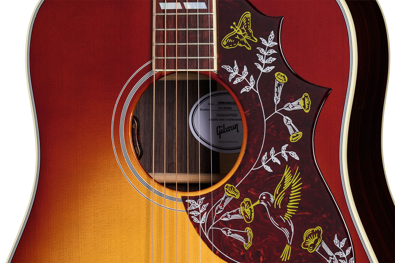 Gibson Hummingbird Standard Rosewood Dreadnought Epicea Acajou Rw - Rosewood Burst - Guitarra electro acustica - Variation 3