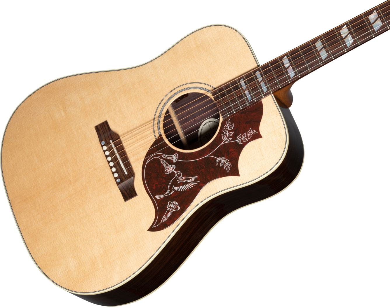 Gibson Hummingbird Studio Rosewood Modern 2023 Dreadnought Epicea Palissandre Rw - Antique Natural - Guitarra electro acustica - Variation 3