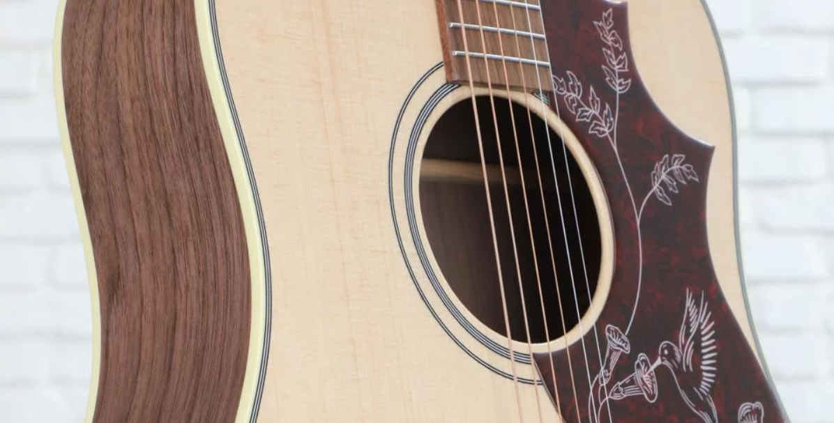 Gibson Hummingbird Studio Walnut 2023 Dreadnought Epicea Noyer Wal - Natural - Guitarra electro acustica - Variation 3