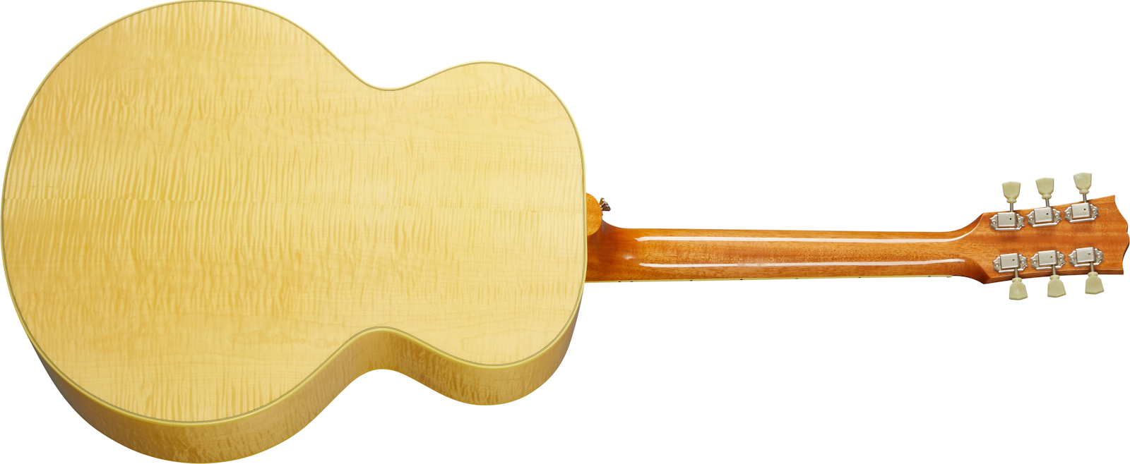 Gibson J-185 Original 2020 Jumbo Epicea Erable Rw - Antique Natural - Guitarra electro acustica - Variation 1